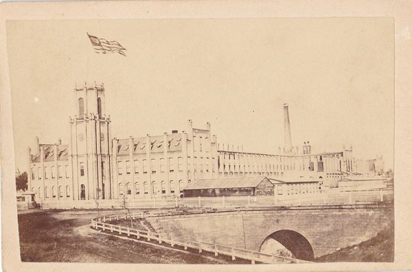 Exceptionally Rare CDV of the Springfield Arsenal