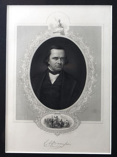 Stephen A. Douglas Engraving