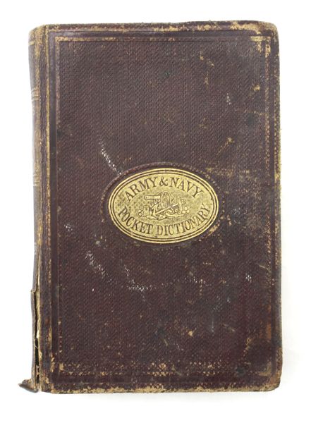 Websters Army & Navy Pocket Dictionary / SOLD