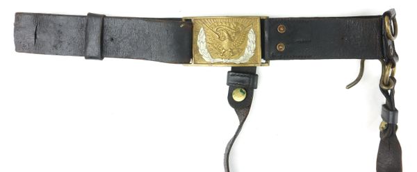 Original U.S. Civil War Officer's Sword Belt with Model 1851