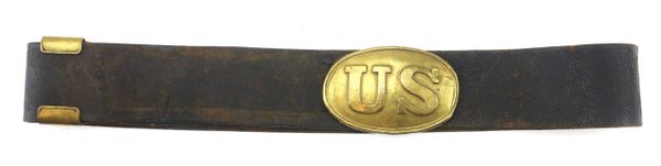 Identified U.S. Belt and Buckle 54th Massachusetts Infantry of “Glory” Fame Killed in Action at Honey Hill, South Carolina / SOLD
