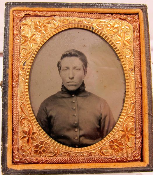 Young Union Artilleryman Sixth Plate Tintype / SOLD