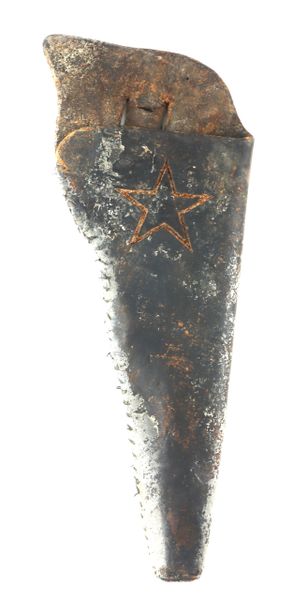Civil War Holster Great Carved Star! /SOLD