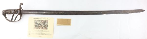 Civil War Saber with Incredible History / SOLD