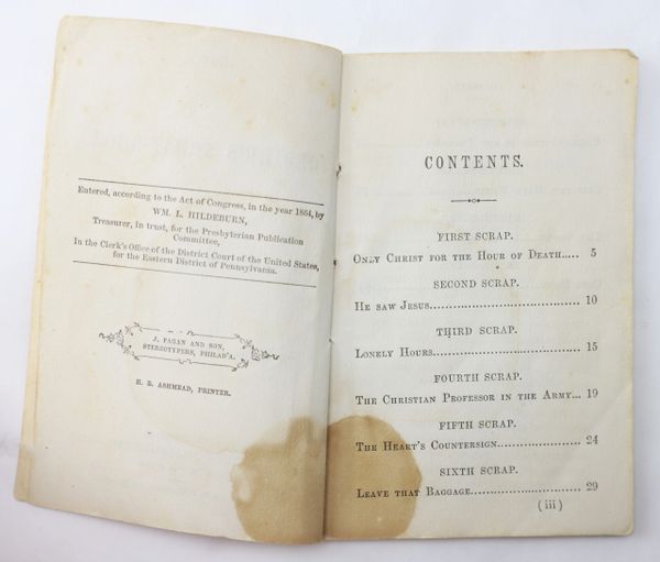 Soldier Scrapbook / SOLD | Civil War Artifacts - For Sale in Gettysburg