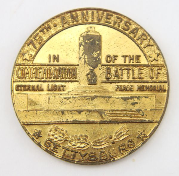 Gettysburg Blue and Grey 1938 Reunion Coin / SOLD Civil War Artifacts