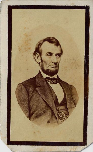 Abraham Lincoln morning, CDV