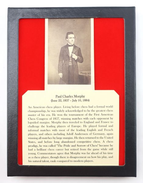 Paul Charles Morphy | Chess Lover | iPhone Case