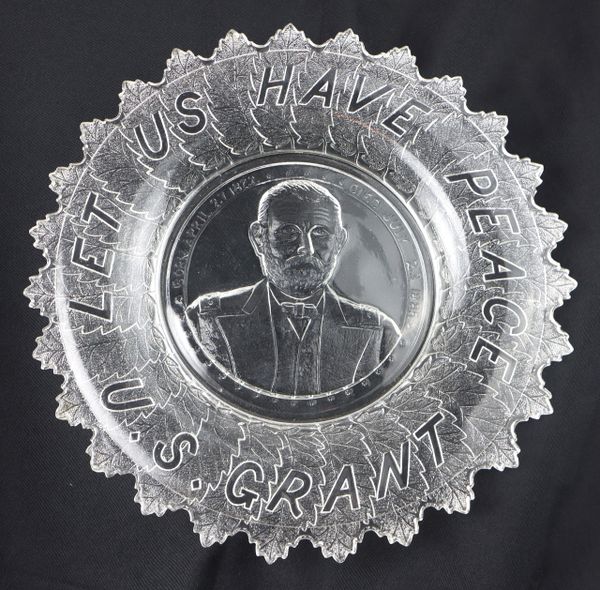 Unique Ulysses S. Grant Commemorative Plate / SOLD