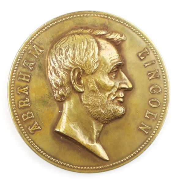 Abraham Lincoln Inauguration Medallion