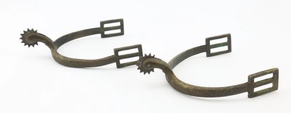 Wonderful Matching Pair of Civil War Calvary Spurs