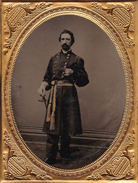 General William Jay Smith Quarter Plate Tintype / SOLD