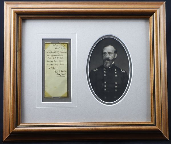 George G. Meade War Dated Document / SOLD