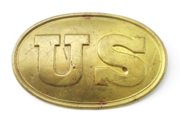 CIVIL WAR OFFICER'S BELT PLATE