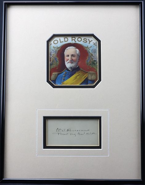 William S. Rosecrans Signature / SOLD