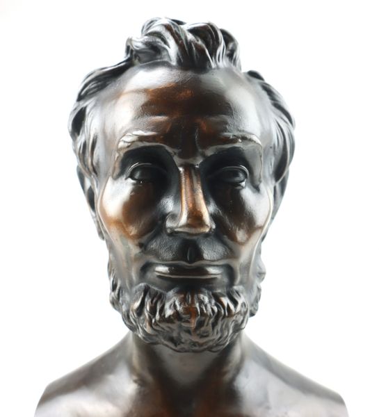 Hot Cast Bronze Bust Abraham Lincoln