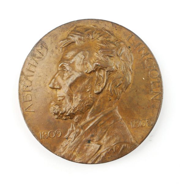 Abraham Lincoln Emancipation Proclamation Medallion