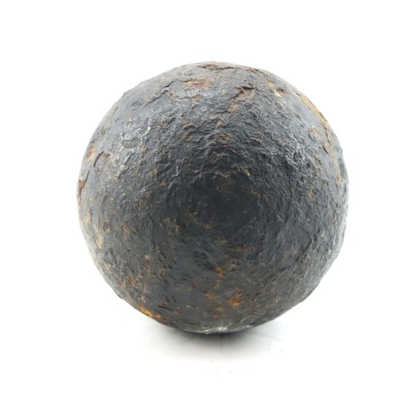 Five Forks 12 Pound Solid Shot Cannonball / SOLD