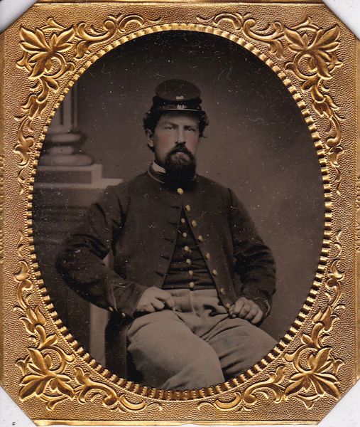 Union Engineer Sixth Plate Tintype