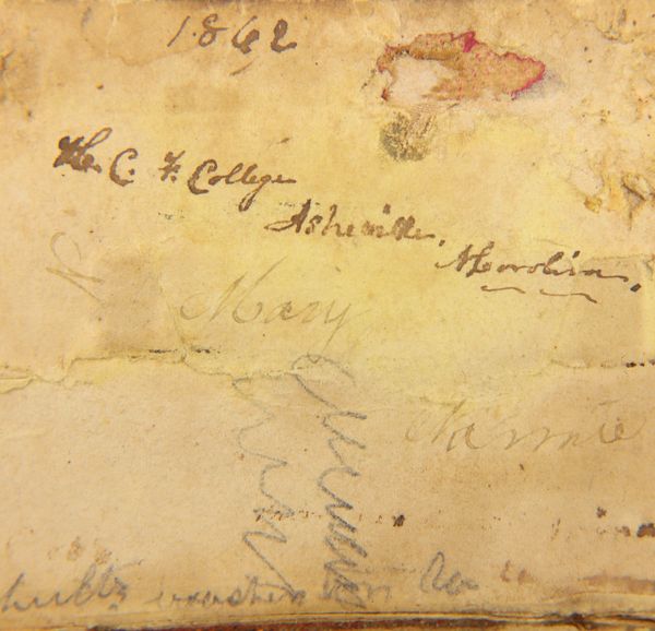 Confederate Soldier’s Bible Identified to Matthew J. Williams 2nd North Carolina / SOLD