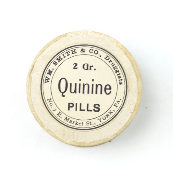 Quinine Pill Container