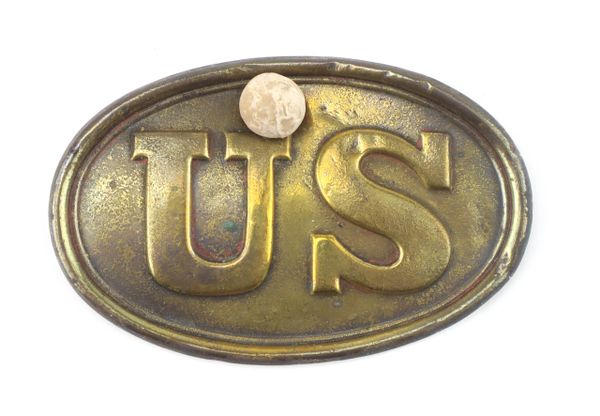 CIVIL WAR OFFICER'S BELT PLATE