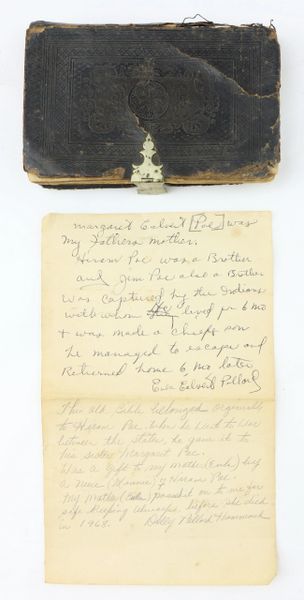 Identified Bible of a Civil War Solider with Indian Connection / SOLD