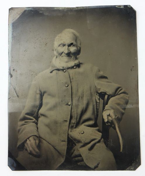 Tintype of Veteran from the War of 1812