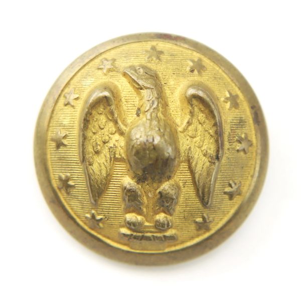 Confederate Officers Button