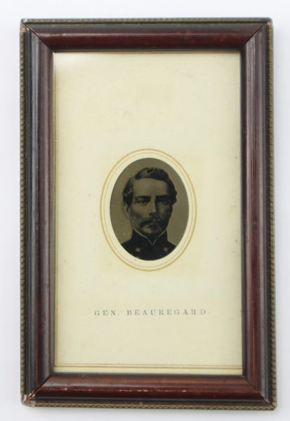 Tintype of General Beauregard