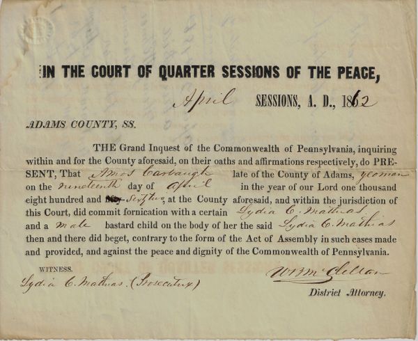 Gettysburg-Rare and Disturbing Document