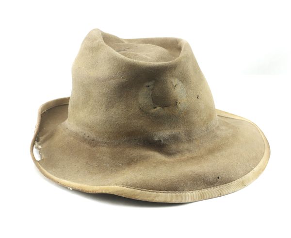 Identified United Confederate Veteran’s Hat of Captain Caleb P. Bowen Company F, 30th Georgia Infantry