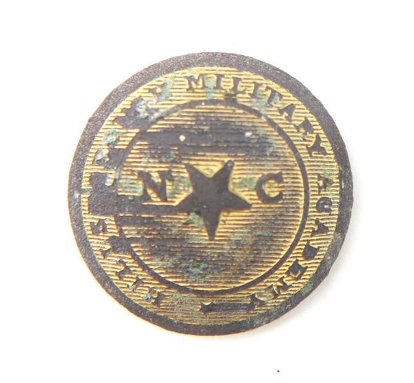 Hillsboro North Carolina Military Academy Button / SOLD
