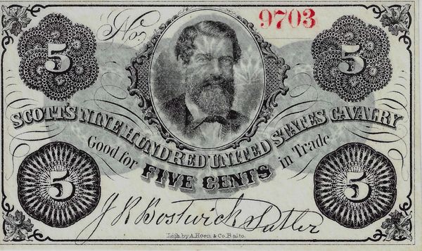 Union Civil War Sutler’s Note / SOLD