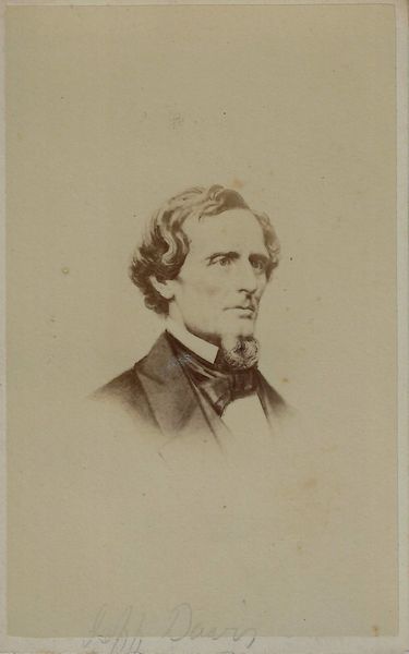 CDV of Confederate President Jefferson Davis / SOLD