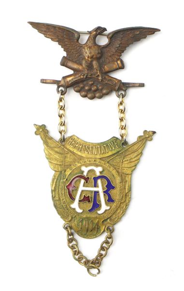 Section of G.A.R. National Encampment Badge