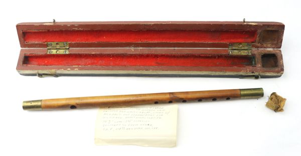 Identified Civil War Fife with Carrying Case / SOLD | Civil War ...