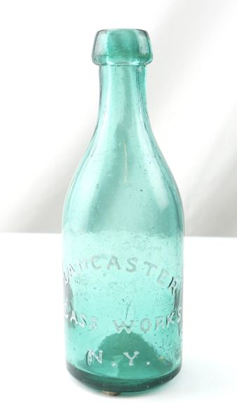 Lancaster Glass Works N.Y. Bottle