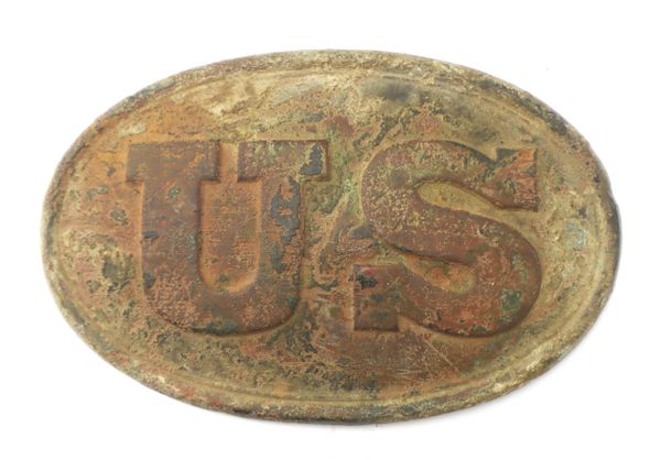 US Cartridge Box Plate / SOLD