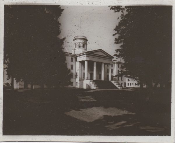 Gettysburg College Negative Quarter Plate /SOLD