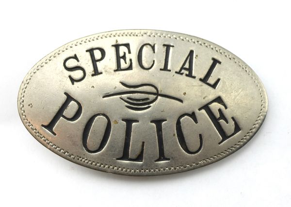 Special Police Badge / SOLD