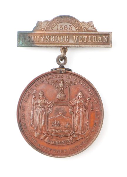 New York at Gettysburg Badge / SOLD