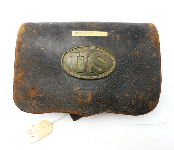 1861 Pattern .69 Caliber Cartridge Box / SOLD