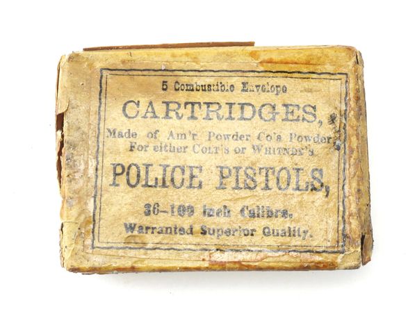 Cartridges for the Colt Police Revolver