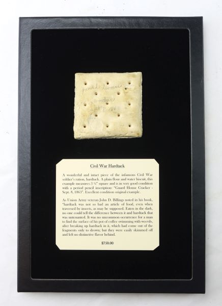 Civil War Hardtack | Civil War Artifacts - For Sale in Gettysburg