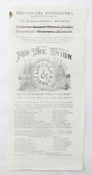 Lincoln Ballot / SOLD