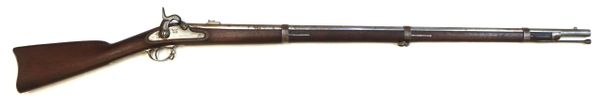 1861 Springfield Rifled Musket Captured and Re-Issued by the Confederacy / SOLD