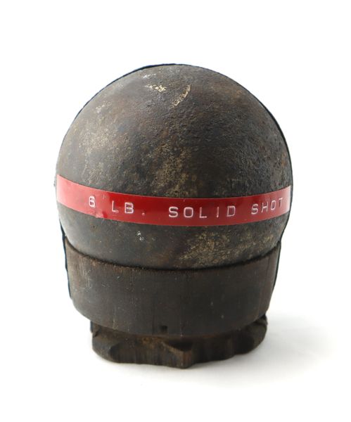 6 Pound Solid Shot / SOLD