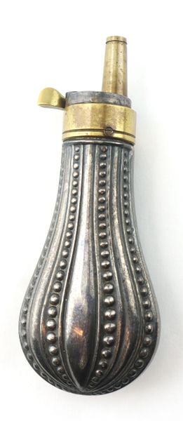 Fluted Pistol Flask / SOLD