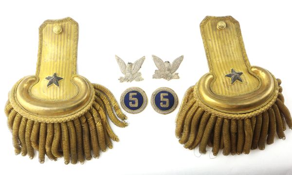 Brigadier General Epaulettes / SOLD | Civil War Artifacts - For Sale in ...